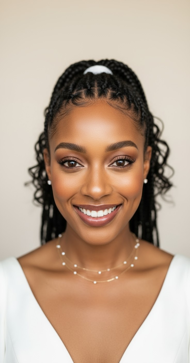 After Wedding Hair Ponytail